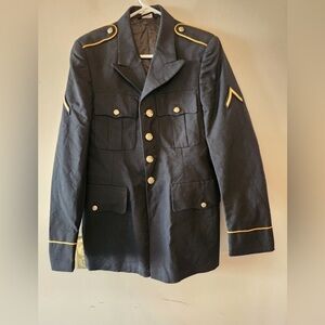 Army Service Uniform ASU Dress Blue Enlisted Coat Jacket 35rc
